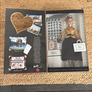 2001 I Left My Heart in San Francisco Barbie by Mattel in collab w/See's Candies